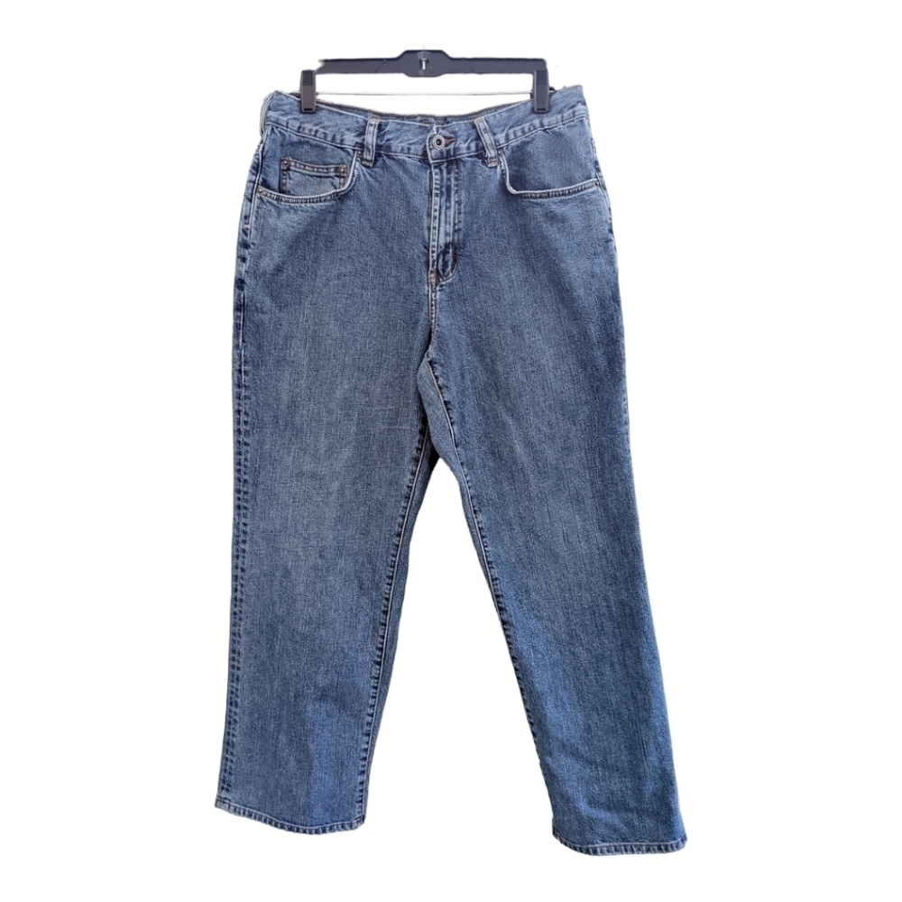 𝅺TOMMY Bahama classic fit 100% Cotton jeans 36x30 See Measurement Pics